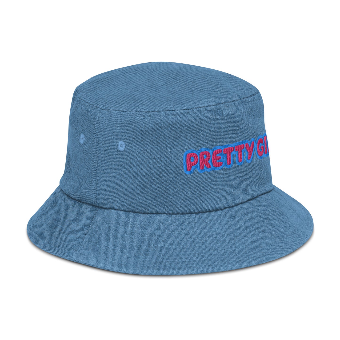 Denim bucket hat