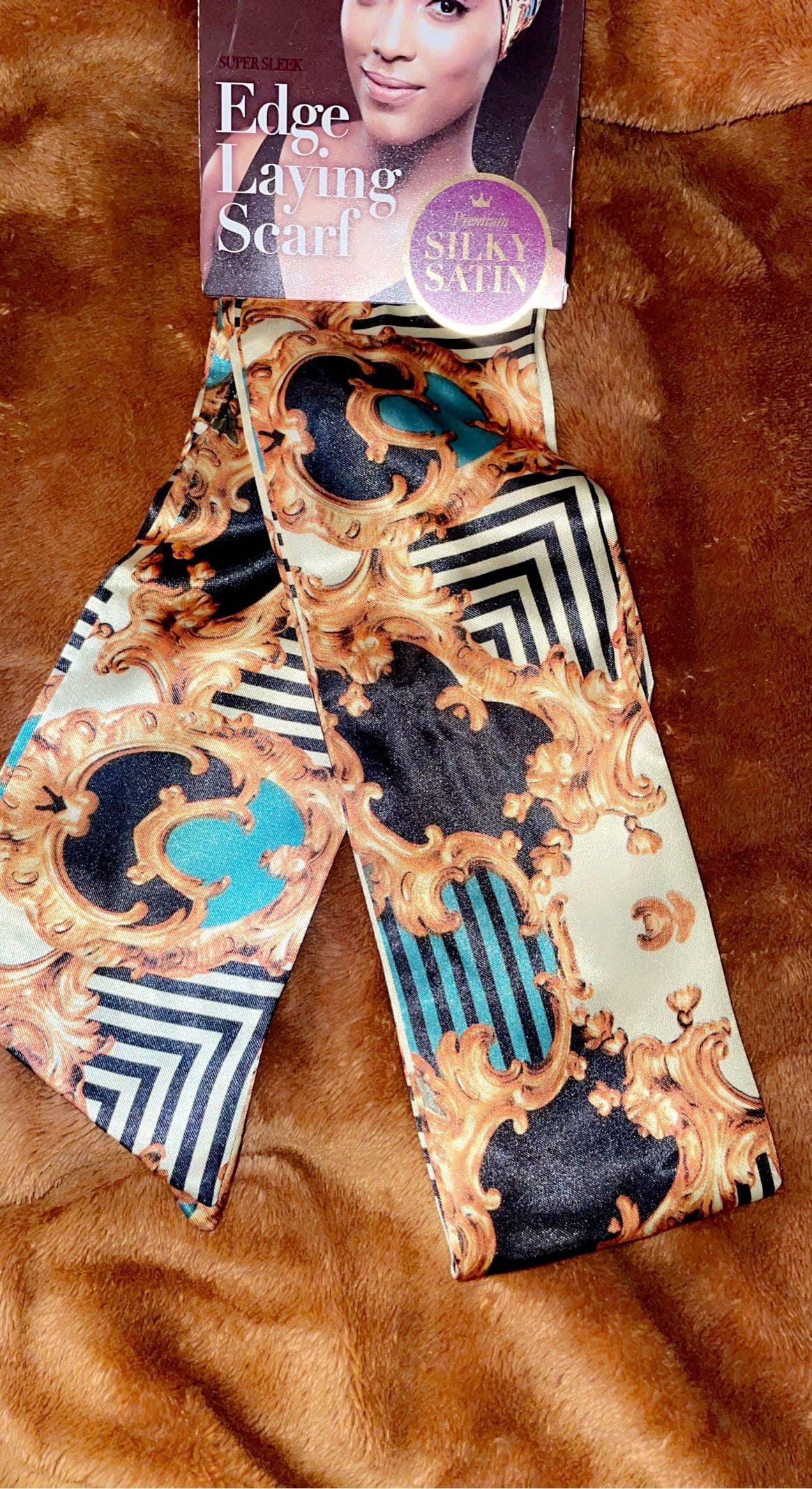 Silk luxury hair scarves