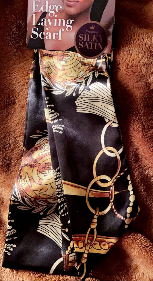 Silk luxury hair scarves