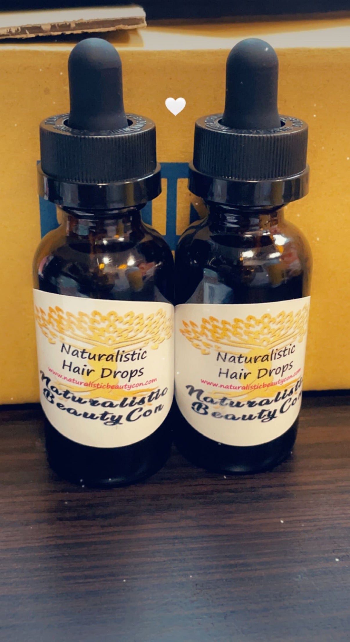 Naturalistic HAIR DROPS